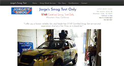 Desktop Screenshot of jorgestestonly.com